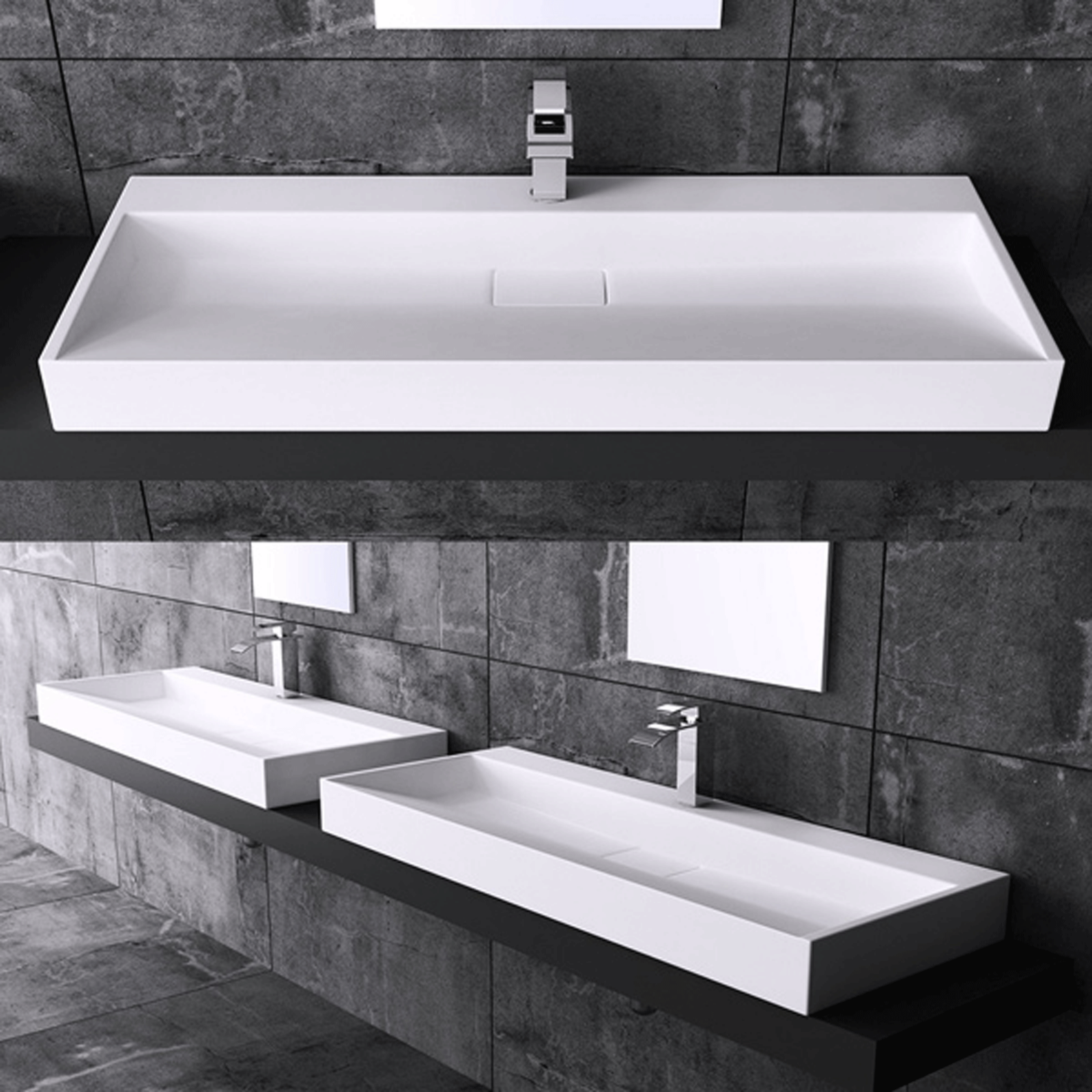 Waschtischarmatur Schwarz Waschbecken Einhebelmischer Messing Neoperl