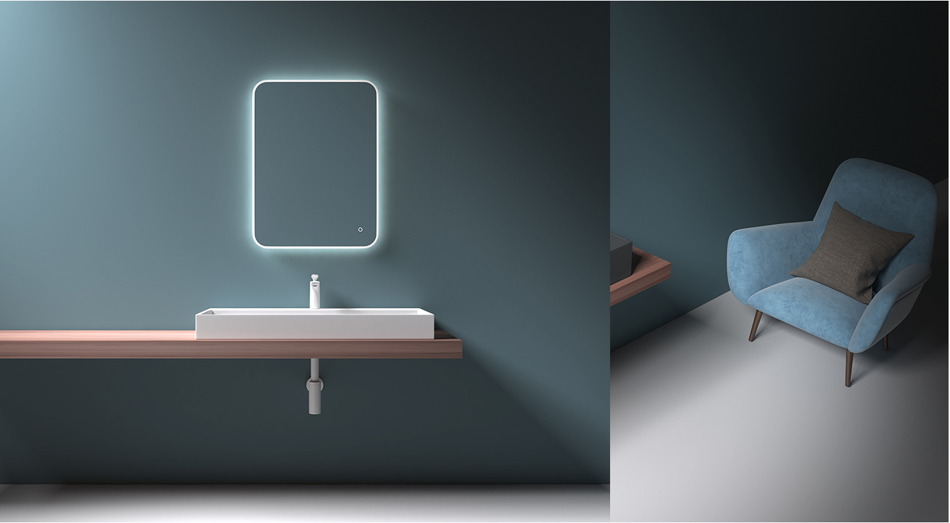 Design Gussmarmor Mineralguss Aufsatzwaschbecken Hängewaschbecken