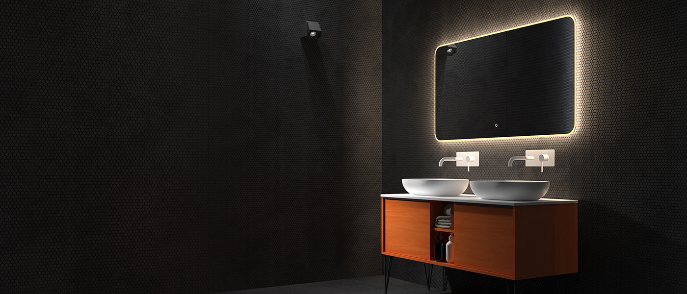 LED Badezimmerspiegel mit Beleuchtung Spiegel Badspiegel Wandspiegel 40